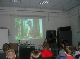 Lekcja botaniki w Powsinie